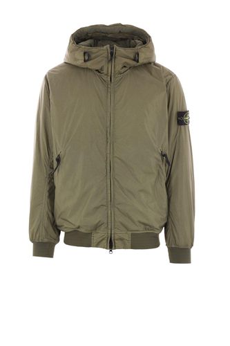 Stone Island Zip-up Hooded Jacket - Stone Island - Modalova