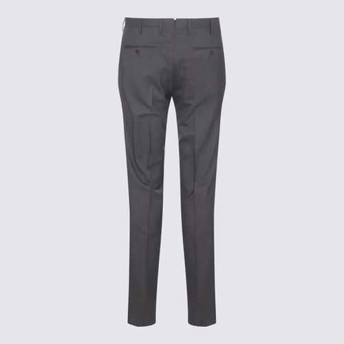 Incotex Grey Wool Pants - Incotex - Modalova