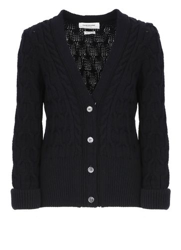 Thom Browne Wool Cardigan - Thom Browne - Modalova