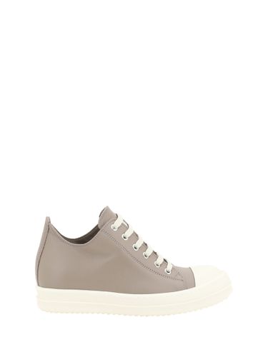 Rick Owens Leather Sneakers - Rick Owens - Modalova