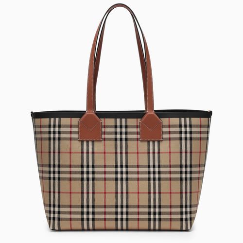 Medium Cotton London Tote Bag - Burberry - Modalova