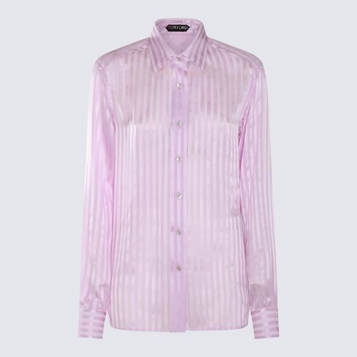 Tom Ford Lilac Silk Shirt - Tom Ford - Modalova