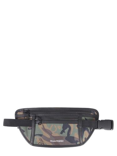 Camouflage-print Zipped Belt Bag - Alexander McQueen - Modalova