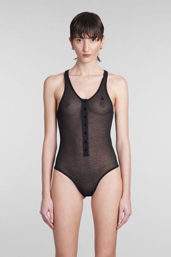 ANDREĀDAMO Body In Black Cotton - ANDREĀDAMO - Modalova