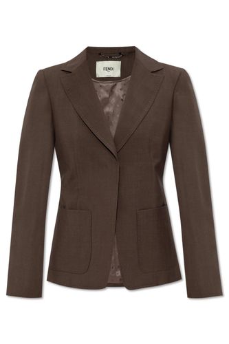 Single-breasted Tailored Blazer - Fendi - Modalova