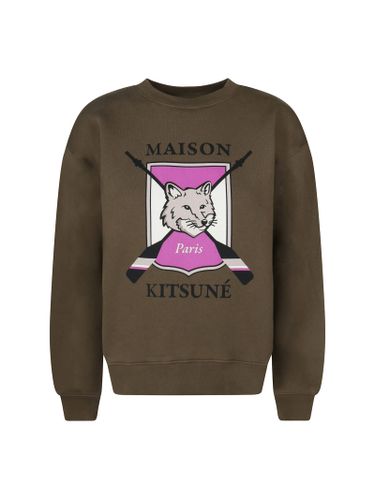 College Fox Sweatshirt - Maison Kitsuné - Modalova