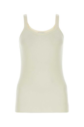 Bottega Veneta Ivory Wool Tank Top - Bottega Veneta - Modalova