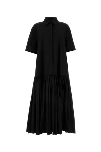 Jil Sander Black Poplin Shirt Dress - Jil Sander - Modalova