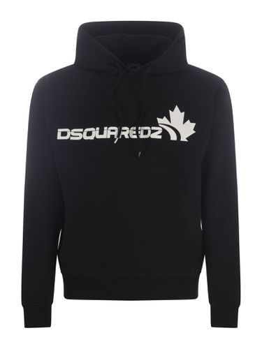 Hooded Sweatshirt In Cotton - Dsquared2 - Modalova