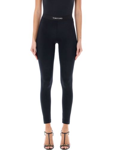 Lustrous Jersey Signature Leggings - Tom Ford - Modalova