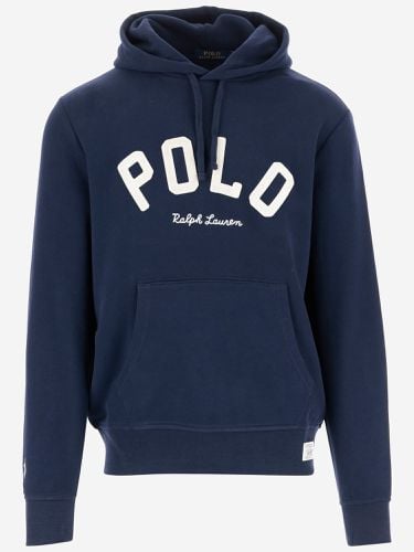 Cotton Blend Sweatshirt With Logo - Polo Ralph Lauren - Modalova