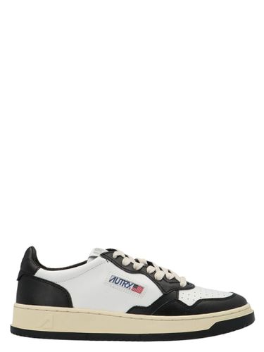 And Two-tone Leather Medalist Low Sneakers - Autry - Modalova