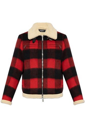 Dsquared2 Checked Zip-up Jacket - Dsquared2 - Modalova