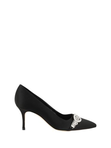 Manolo Blahnik Asapump Satin Pumps - Manolo Blahnik - Modalova