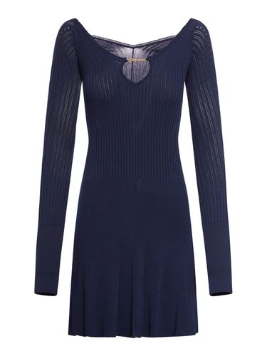 Long Sleeve Scalloped Mini Dress - Jacquemus - Modalova
