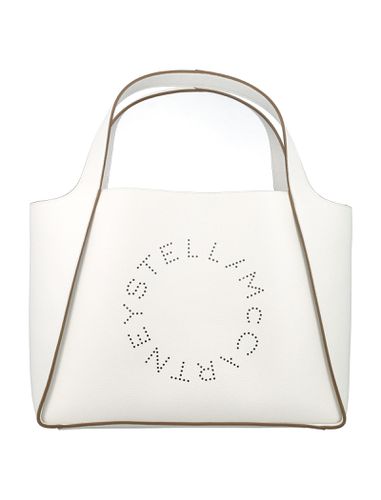 Logo Grainy Alter Mat Tote Bag - Stella McCartney - Modalova