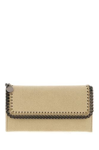 Khaki Green Shaggy Deer Falabella Wallet - Stella McCartney - Modalova