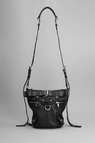 Emo Bucket Shoulder Bag In Leather - Balenciaga - Modalova