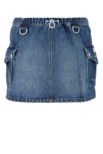 Coperni Denim Mini Skirt - Coperni - Modalova