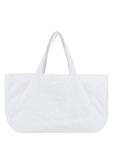 White Twin Beach Shopping Bag - Dsquared2 - Modalova