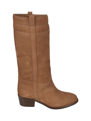 Fay Logo Boots - Fay - Modalova