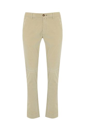 Mantova Trousers In Velvet Cotton - Hand Picked - Modalova