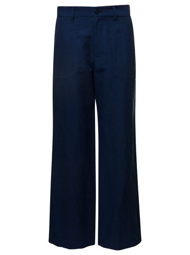 A. P.C. seaside Wide Leg Pants With Welt Pockets Woman - A.P.C. - Modalova