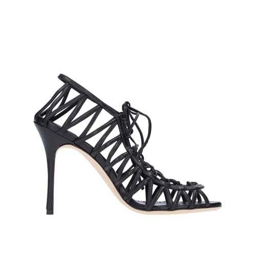 Hamza 105 Leather Sandals - Manolo Blahnik - Modalova