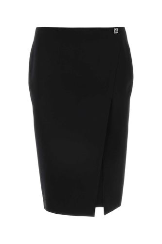 Givenchy Black Wool Skirt - Givenchy - Modalova