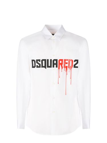 Shirt Made Of Cotton Poplin - Dsquared2 - Modalova