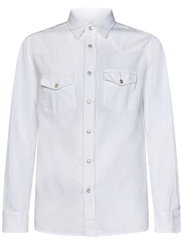 Patch Pocket Long-sleeved Shirt - Tom Ford - Modalova