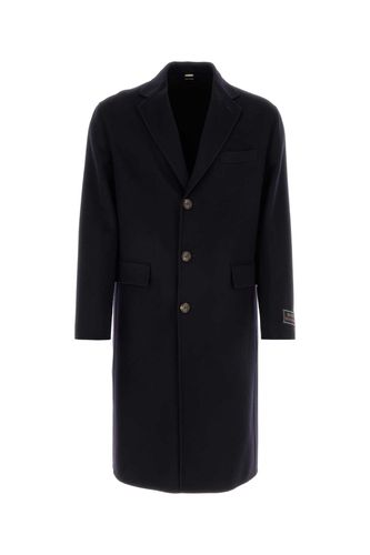 Gucci Midnight Blue Wool Blend Coat - Gucci - Modalova