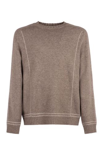 Wool And Cashmere Sweater - Giorgio Armani - Modalova