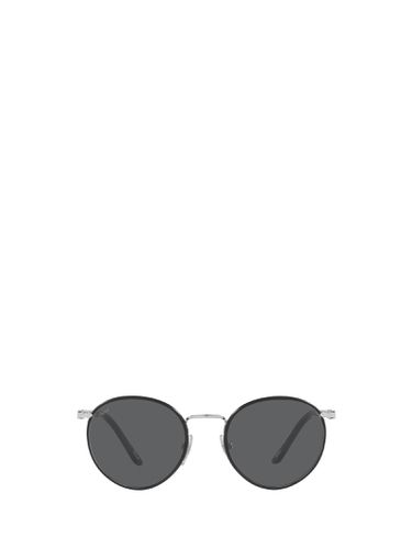 Po2422sj Silver Matte Black Sunglasses - Persol - Modalova