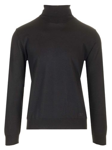 Valentino Vlogo High Neck Sweater - Valentino - Modalova