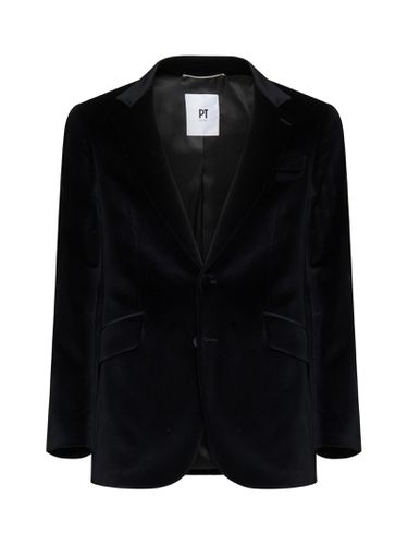 PT Torino Black Wool Blazer - PT Torino - Modalova