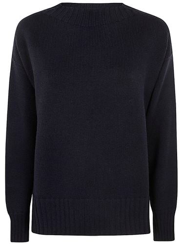 Long Sleeves Crew Neck Oversized Sweater - Drumohr - Modalova