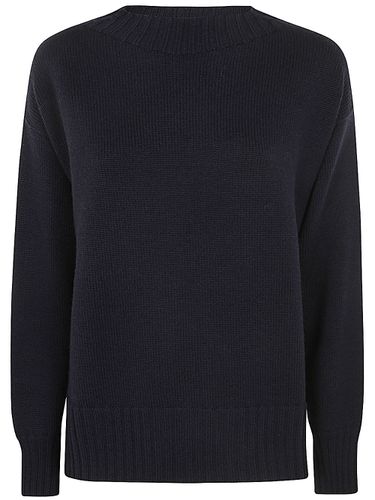 Long Sleeves Crew Neck Oversized Sweater - Drumohr - Modalova