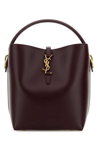 Grape Leather Le 37 Bucket Bag - Saint Laurent - Modalova