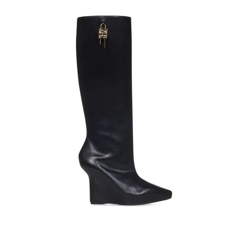 Givenchy G-lock Leather Boots - Givenchy - Modalova