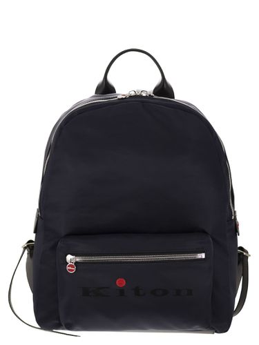 Kiton Backpack With Logo - Kiton - Modalova