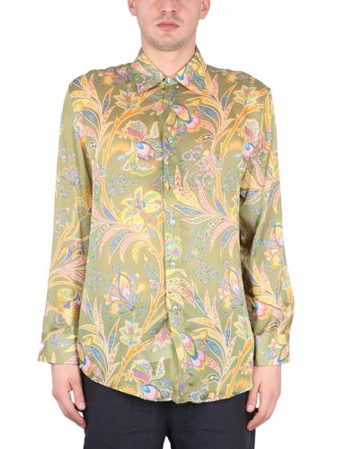 Etro Floral Print Shirt - Etro - Modalova