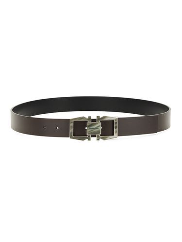 Ferragamo Logo Detailed Buckle Belt - Ferragamo - Modalova