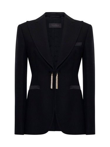 Tassel Detailed Collared Jacket - Max Mara Pianoforte - Modalova