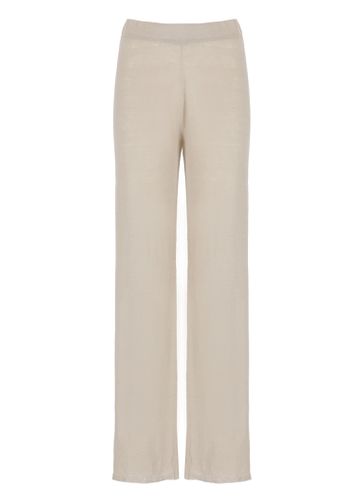 Kangra Linen Palazzo Pants - Kangra - Modalova