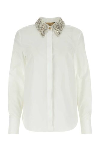 Gucci White Poplin Shirt - Gucci - Modalova