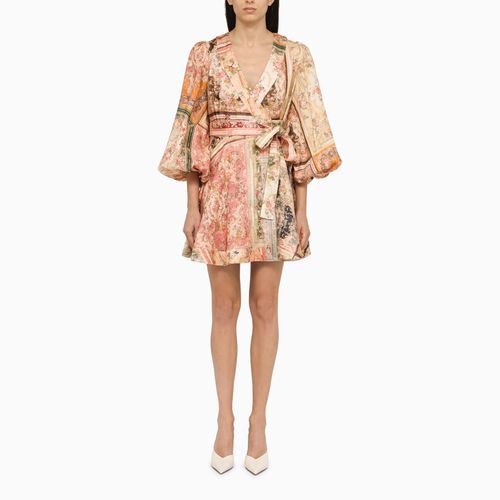 Multicoloured Linen Dress - Zimmermann - Modalova