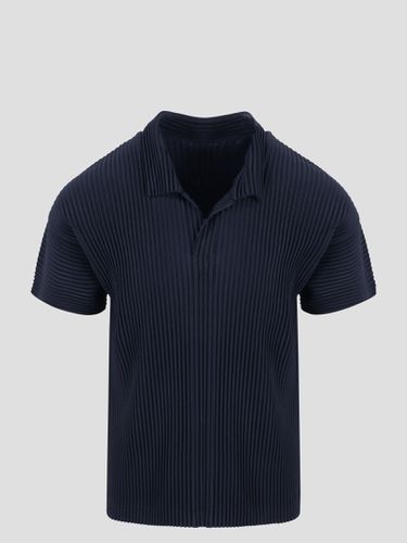 Basic Pleated Polo Shirt - Homme Plissé Issey Miyake - Modalova