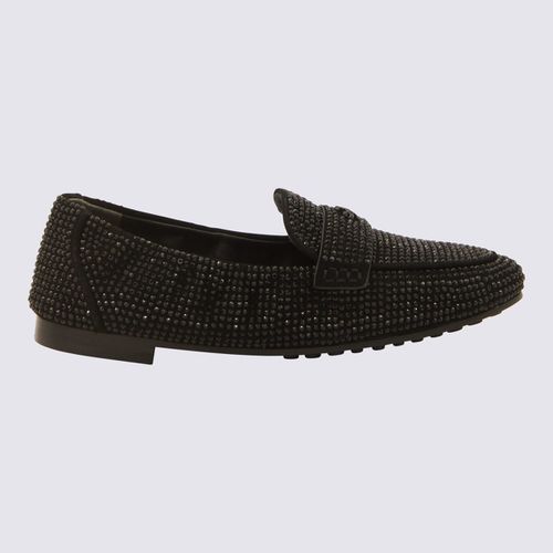 Tory Burch Black Leather Loafers - Tory Burch - Modalova