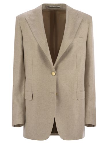 Tagliatore Two-button Silk Jacket - Tagliatore - Modalova